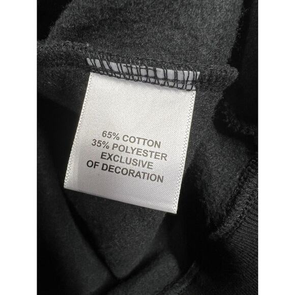 Tailorbyrd 1/4 Zip Fleece Pullover Size XL Black Sweatshirt - Picture 4 of 5